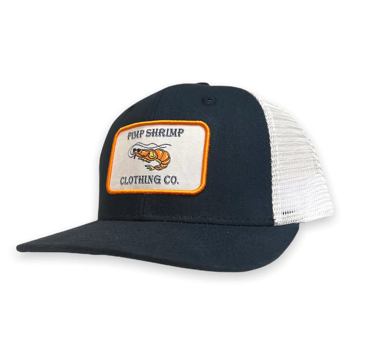 Pimp Shrimp-Navy Trucker Hat
