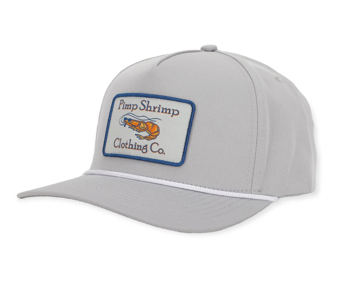 Pimp Shrimp-Grey Mariner Rope Hat