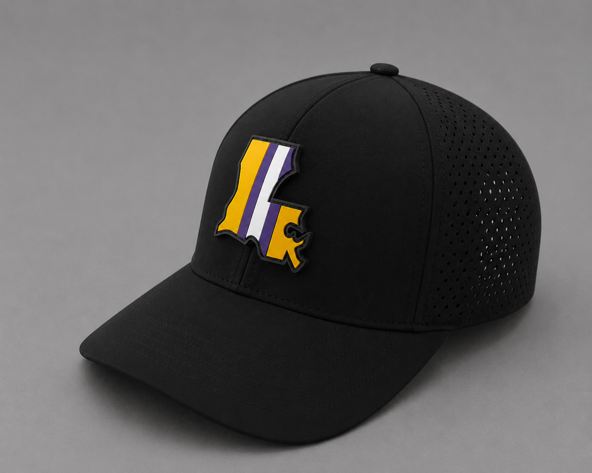 LSU Helmet Stripe - Black