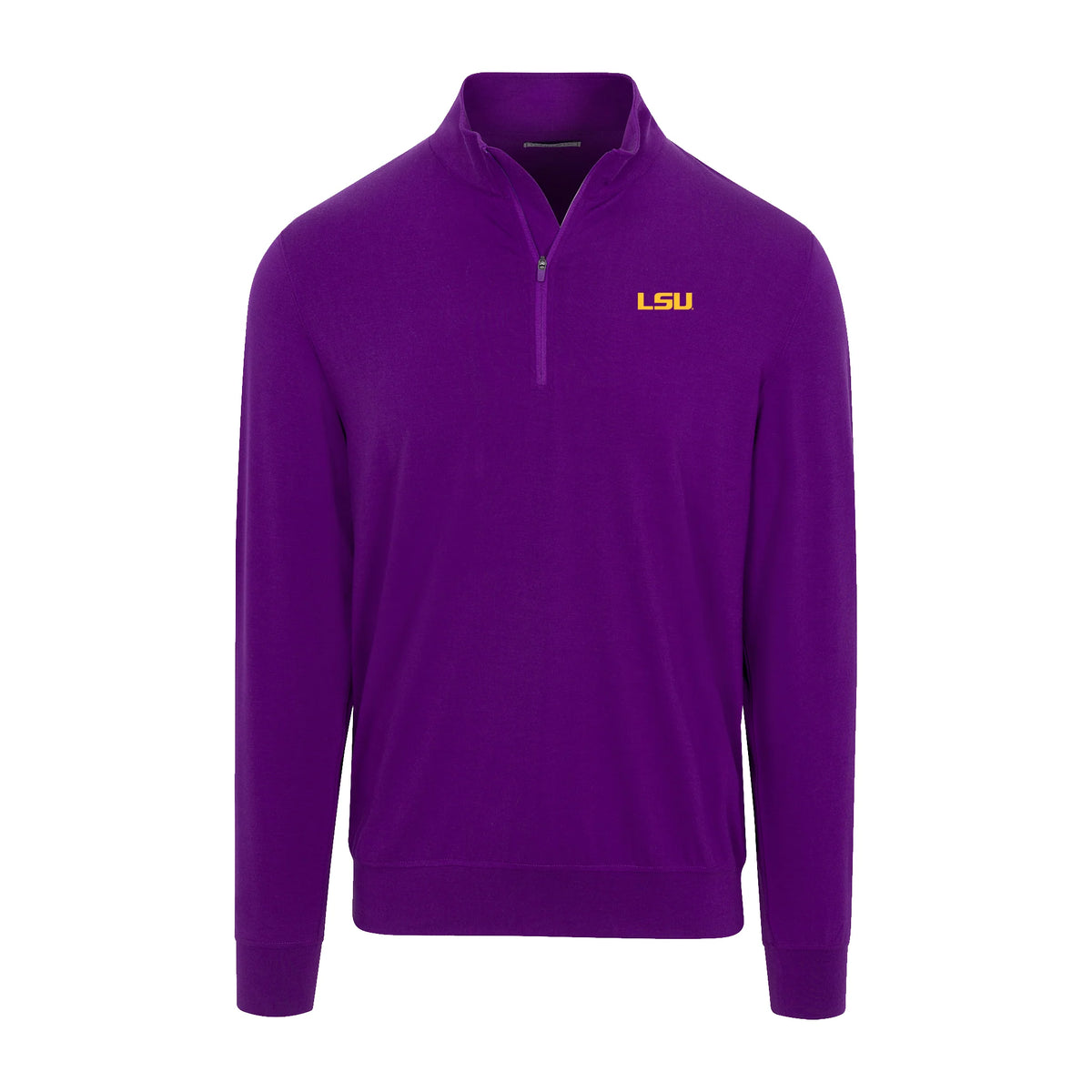 LSU Velocity Performance Quarter Zip-Purple