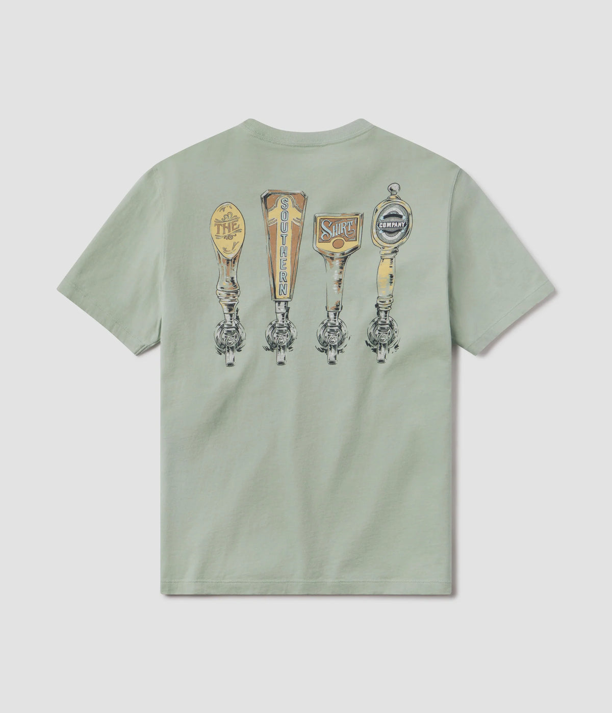 Pour Decisions Tee - Iceberg Green