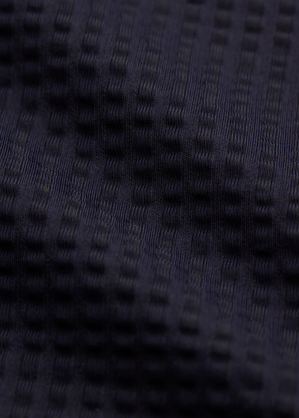 Sutherland Seersucker Stretch Tee-Navy