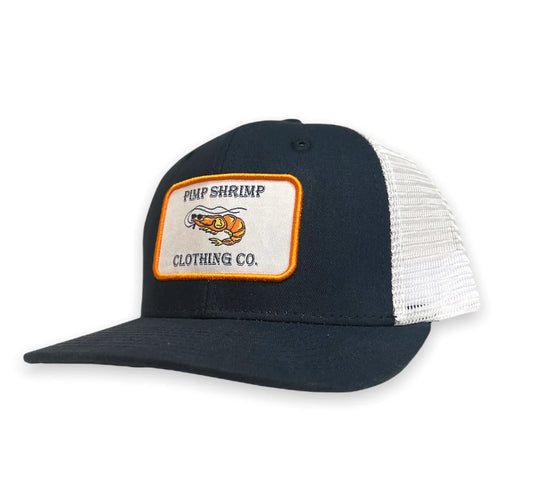 Pimp Shrimp-Navy Trucker Hat