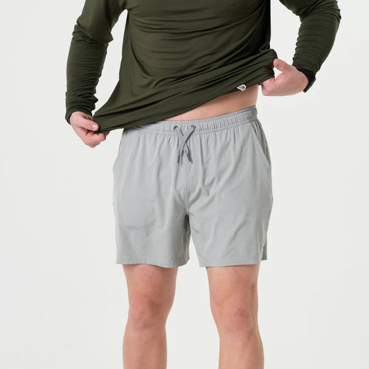 Athletic Short - Light Grey 5.5'