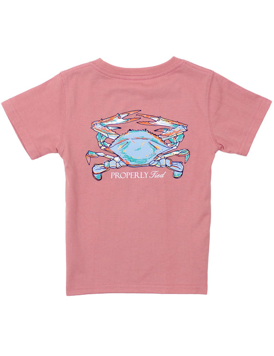 Claws SS Salmon Tee