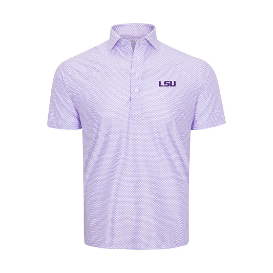 LSU Featherweight Flex Polo-Vantage Lavender