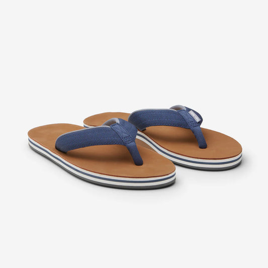 Scouts Flip Flops-Indigo/Gray