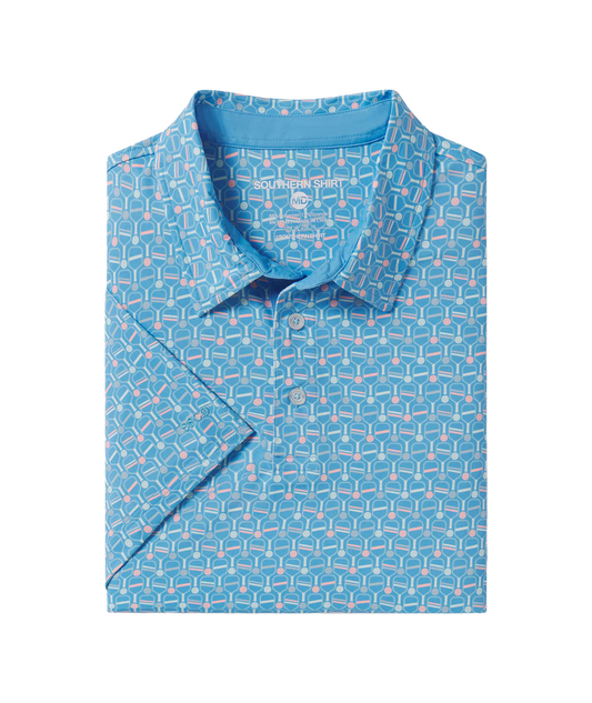 Net Gaines Printed Polo
