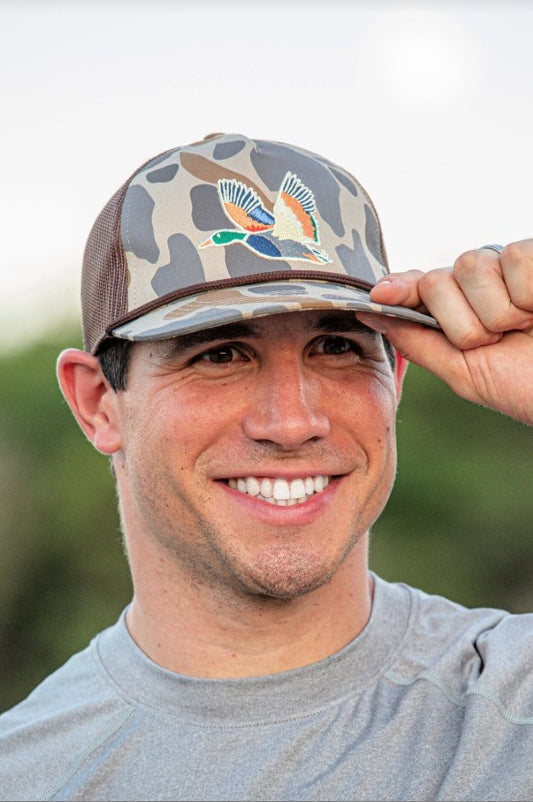 Retro Camo Duck Signature Mallard-Cap