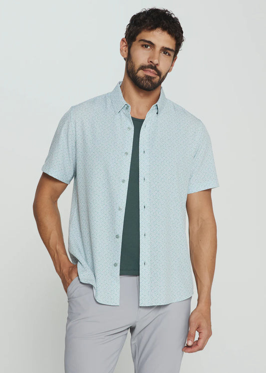 Jace Short Sleeve Shirt-Aloe