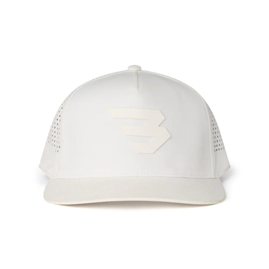 Performance Cap-Flying B Logo-White