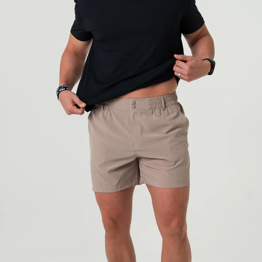 Everyday Short - Cobblestone Khaki 5.5'